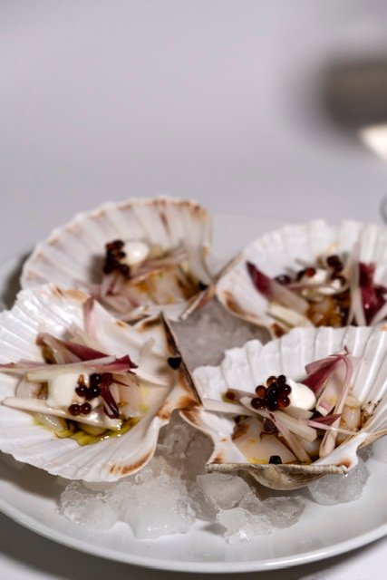 Italiaans gerecht met coquilles